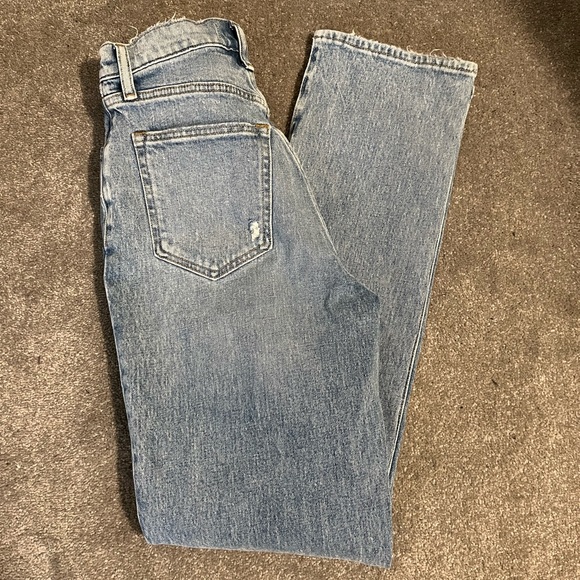Abercrombie curve love 90s straight leg jean size 27R - Picture 3 of 3